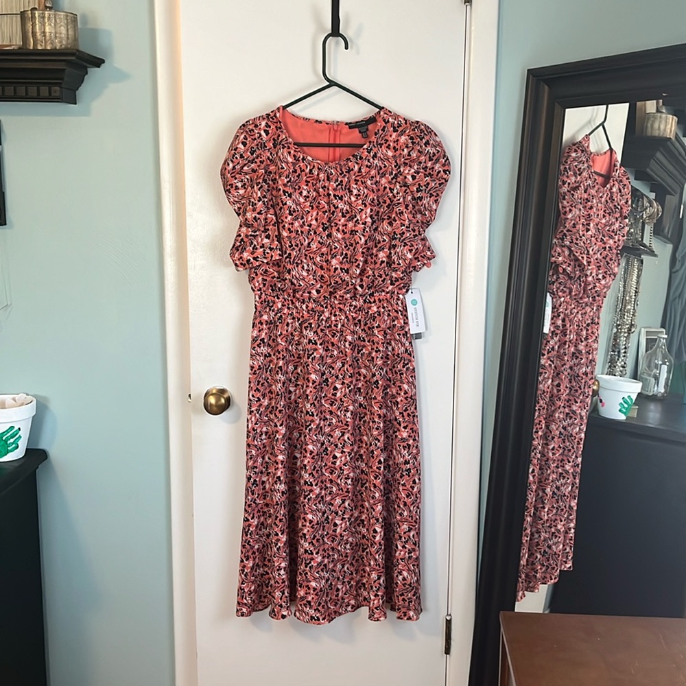 Midi floral dress medium